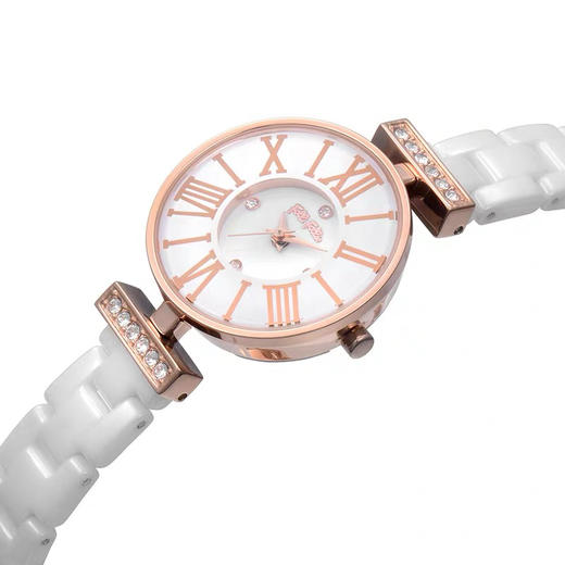 芙丽芙丽/Folli Follie学生陶瓷女士石英手表闺蜜女友礼物 白色 商品图2