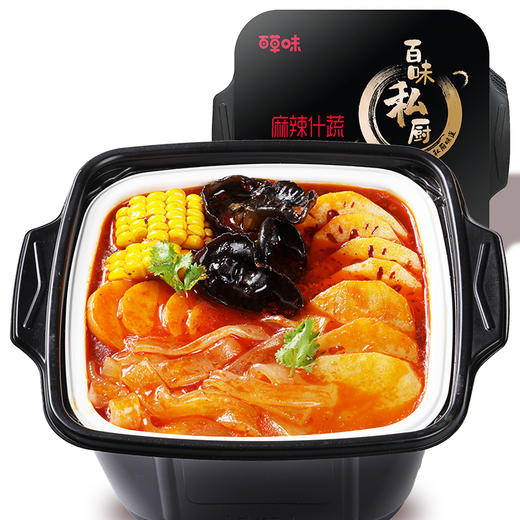 麻辣什蔬自热小火锅350gx3盒 便携自煮 随时享受 商品图1