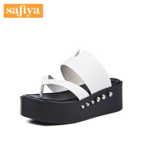 商场同款 |  Safiya/索菲娅夏季舒适远动凉拖外穿拖鞋女鞋厚底SF72115193