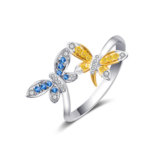 【熙】蝶恋花·戒指 商品图0