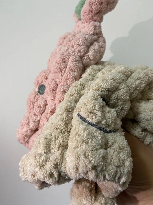 【4天内发货】 给孩子准备的干发帽 微笑菠萝格干发帽2个组.速干吸水 商品图4