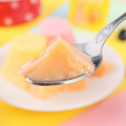 北海道奶酪布丁本垒综合水果奶酪草莓芒果香橙布丁零食480g 15枚