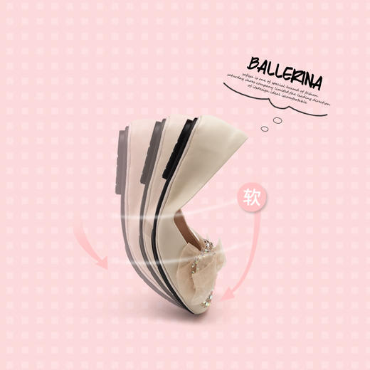 【反季清仓】Safiya/索菲娅低跟鞋蝴蝶结浅口单鞋2020春女鞋SF01111401 商品图3