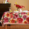 阳春小镇花开盛好餐桌布桌布圆桌长方形棉茶几桌布台布可定制 商品缩略图0