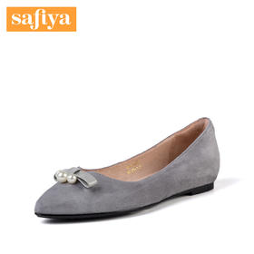 商场同款 | Safiya/索菲娅春秋时尚平底简约时尚浅口女鞋单鞋女SF91111097