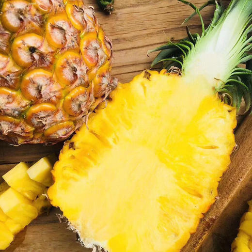 【72小时左右发货】海南自然熟金钻凤梨 4.5-5斤装 商品图4