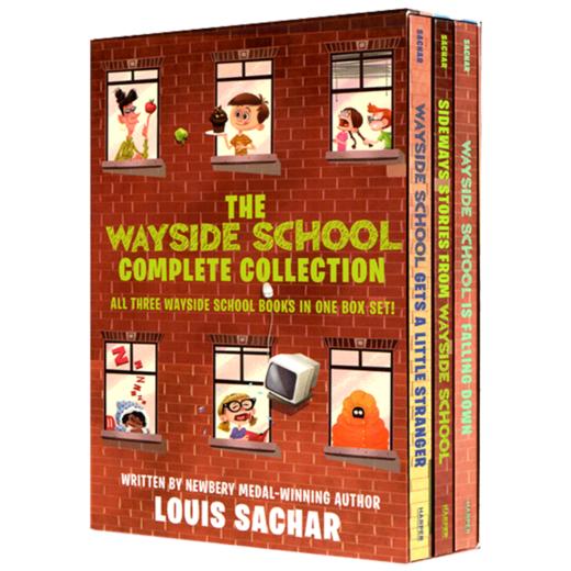 歪歪路小学3册全套盒装 英文原版 The Wayside School Collection Box Set 进口儿童章节小说书 商品图5