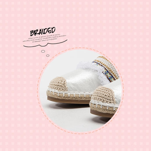 商场同款 | Safiya/索菲娅一字带渔夫民族风单鞋2019春季渔夫鞋SF91114010 商品图3