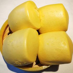 【优选大凉山苦荞面馒头】4个装，纯手工制作，现做现发