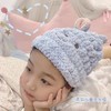 【4天内发货】 给孩子准备的干发帽 微笑菠萝格干发帽2个组.速干吸水 商品缩略图11
