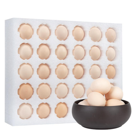 佛冈广生元农家鸡蛋 30枚 快递装 商品图0