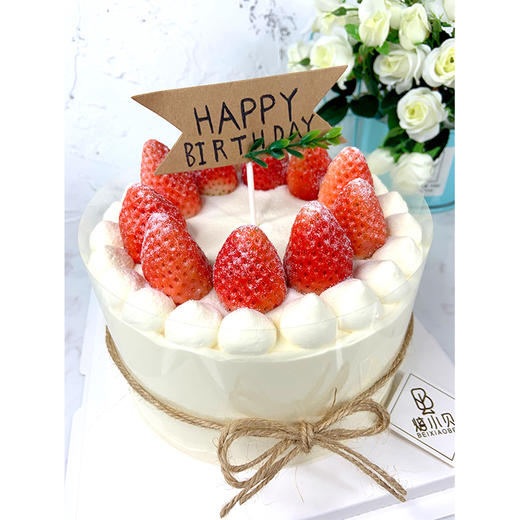 草莓之恋——草莓水果生日蛋糕 商品图0