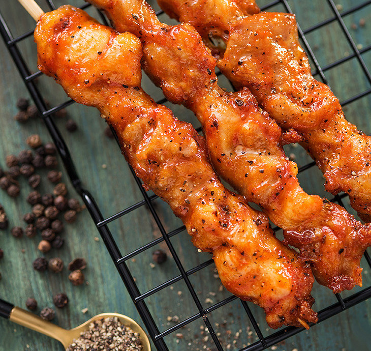 品馥五星猪肉串16串包