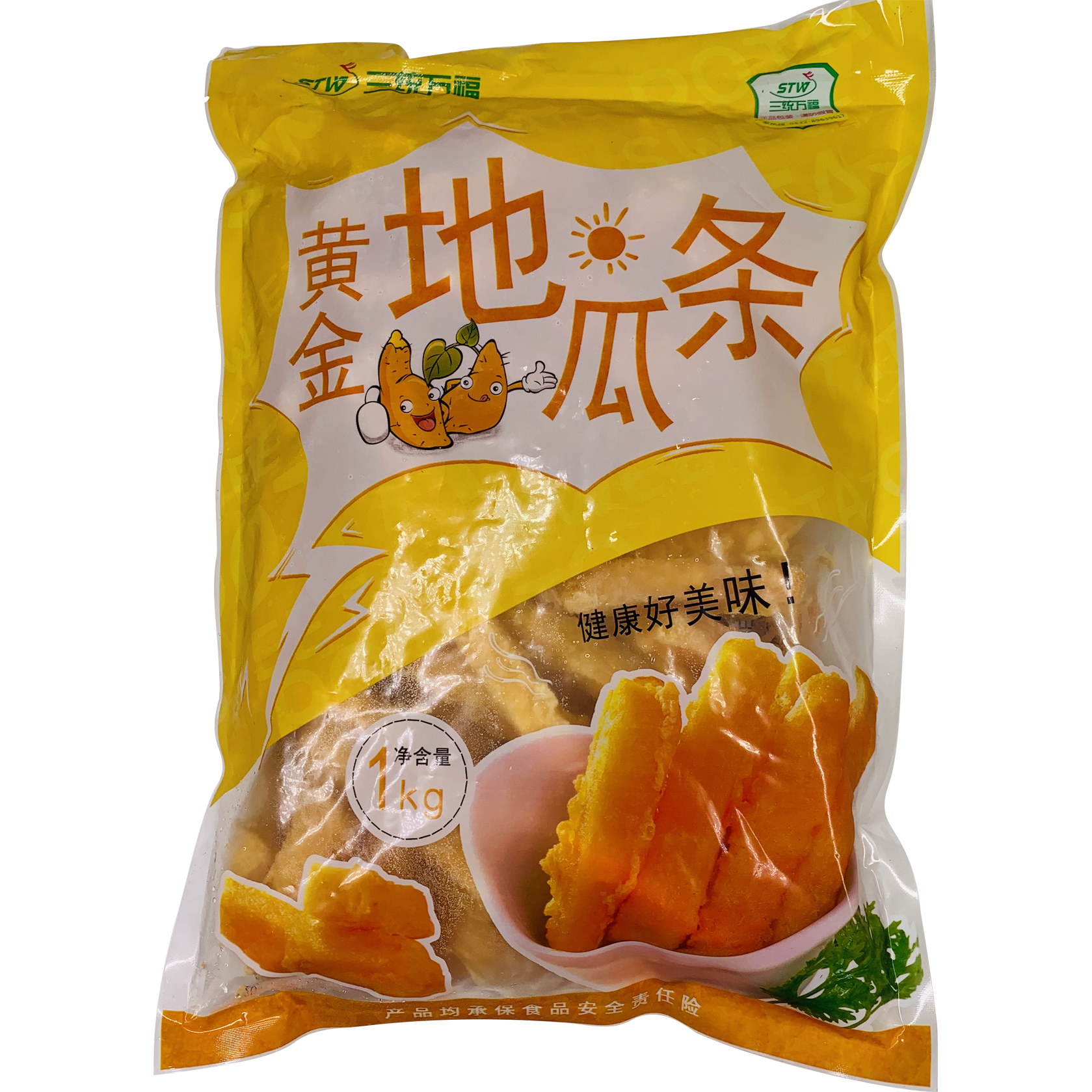 三统万福  地瓜条  1kg/包  甘梅地瓜/薯条