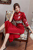 QZ-19799中国风气质女神范衣服蚀骨旗袍 商品缩略图0