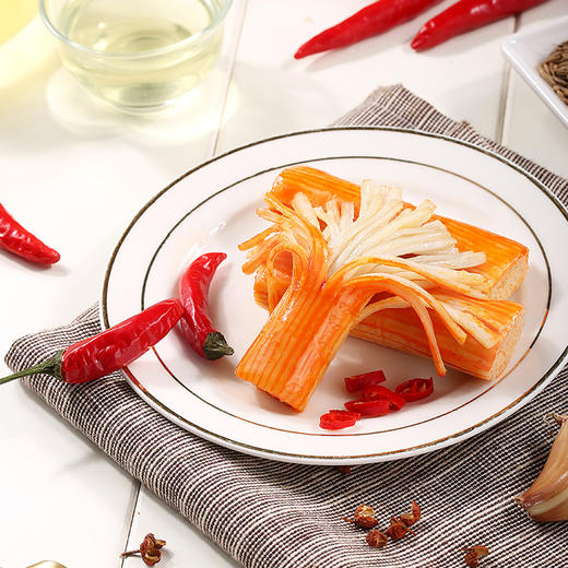 手撕蟹味棒120g 细腻鲜嫩 浓郁鲜香 商品图3