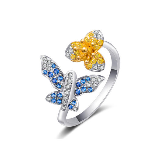 【熙】蝶恋花·戒指 商品图0