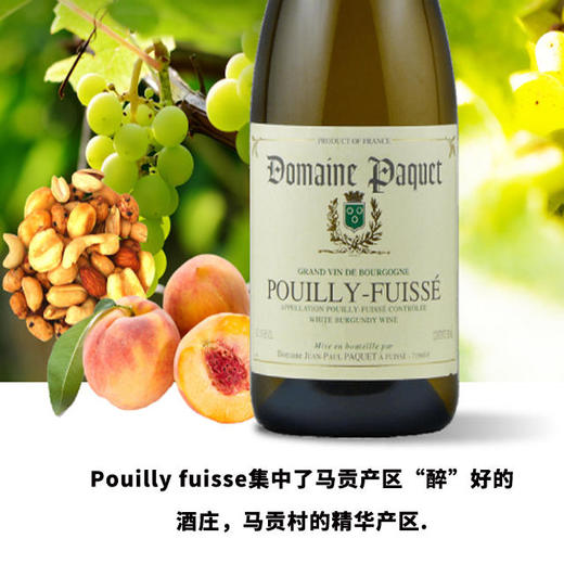 帕克特庄园普依福斯白葡萄酒domaine paquet pouilly fuisse