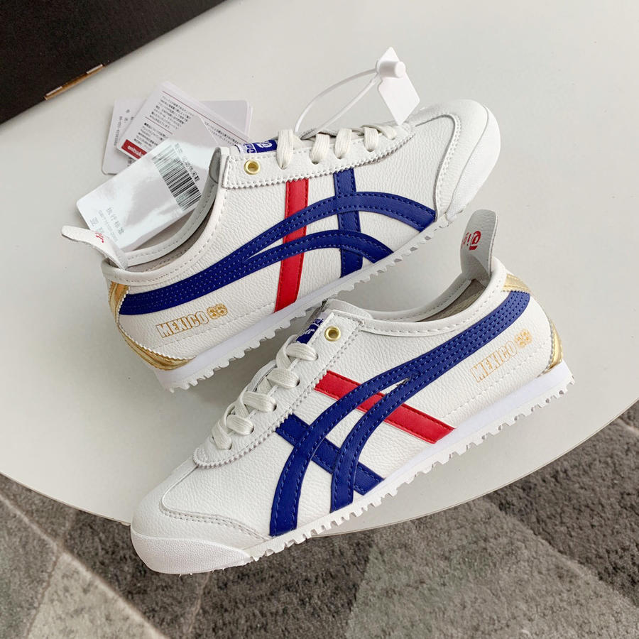 tiger鬼虎 66 超软牛皮 经典情侣款休闲鞋 新配色