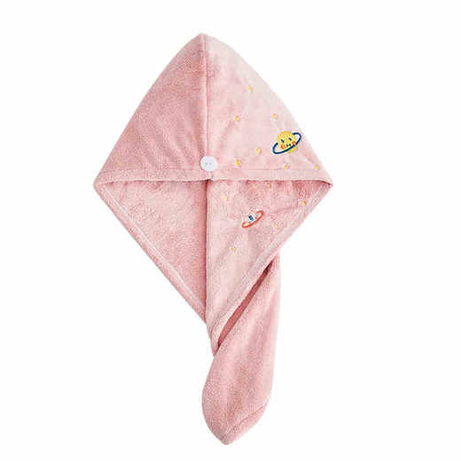 三利刺绣干发帽女吸水速干强加厚擦头发干发巾毛巾可爱包头浴帽 商品图2