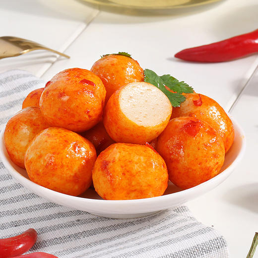 Q弹鱼丸108g 深海鱼糜 细腻Q弹 商品图3
