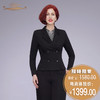 YIQU |“原来”双排扣西装上衣（雅黑）PT 商品缩略图0