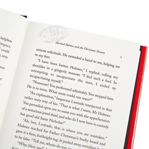 【中商原版】福尔摩斯与圣诞恶魔 英文原版 Sherlock Holmes and the Christmas Demon 推理小说 James Lovegrove 商品图3