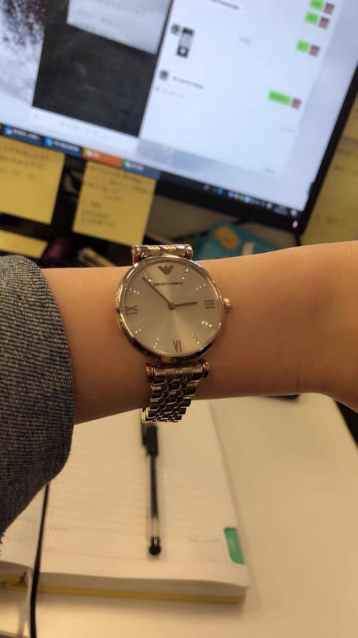 情人节礼物，阿玛尼女款手表石英表AR11059正品 商品图11