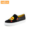 商场同款| Safiya X emoji春季合作款单鞋女平底乐福鞋商场同款休闲鞋单鞋女SF81112138 商品缩略图1