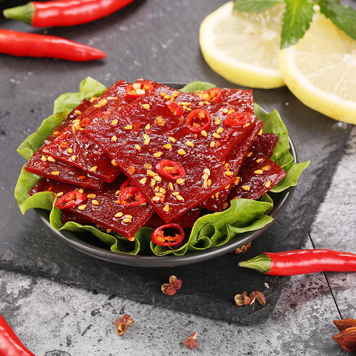 百草味麻辣猪肉片100gx4袋0淀粉添加肉香更地道