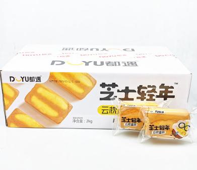 【安全配送】都遇云枕蛋糕2kg/箱 商品图0