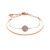 Swarovski 施华洛世奇 女士ginger玫瑰金球拍二合一手镯手链 5274892 商品缩略图1