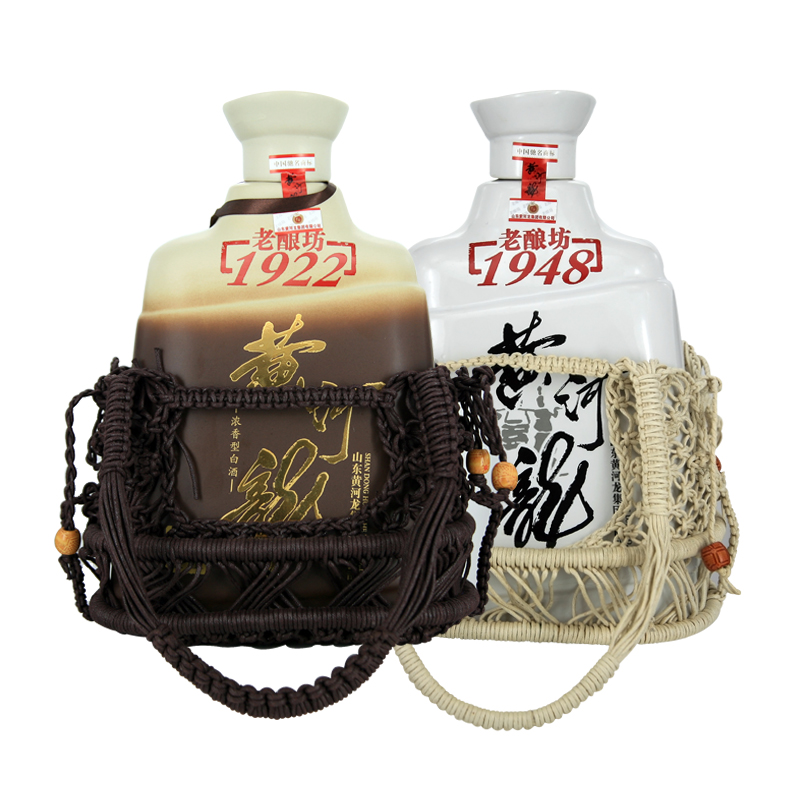 黄河龙五斤装1922 送五斤1948    手工陶坛 2500ml大容量