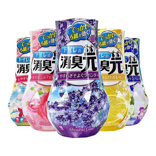 日本小林制药-厨卫消臭元/ 玫瑰香/桃子香/400ml-会员6折 商品图0