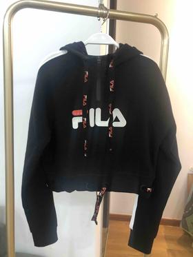 Fila 女款显瘦短款卫衣 正品保真