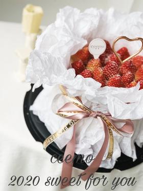 草莓花束蛋糕