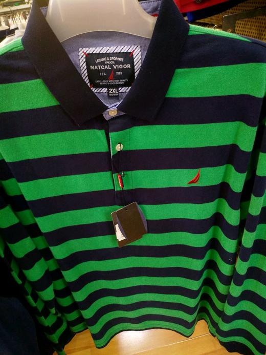 上男反领长T78008 商品图1