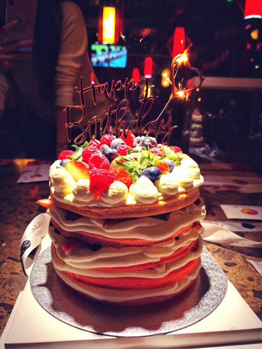 （C029) Couleur Violet 梅子天然淡奶油裸蛋糕【加高款】 商品图1