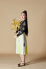 1S8013--黄色连衣裙--翠竹草虫图--君子花--斐聆赋 商品缩略图3