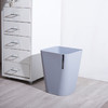妙然 欧式简约12L大号无盖分类素色垃圾桶厨房家用客厅卫生间垃圾筒纸篓清洁桶 商品缩略图4
