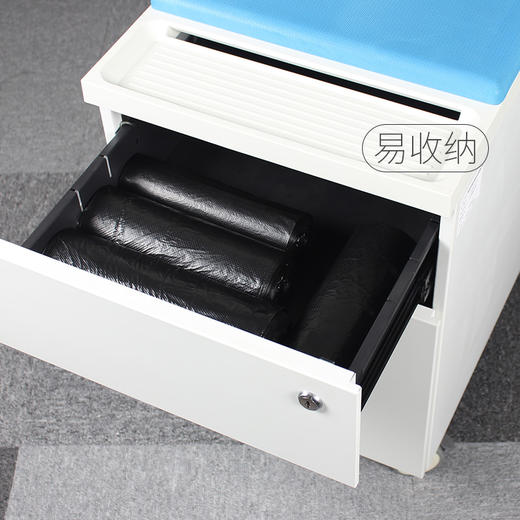 苏诺特大号卷装垃圾袋物业黑色100*120cm*20只办公酒店商用易撕取清洁袋 商品图8