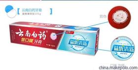 云南白药益优清新牙膏105克