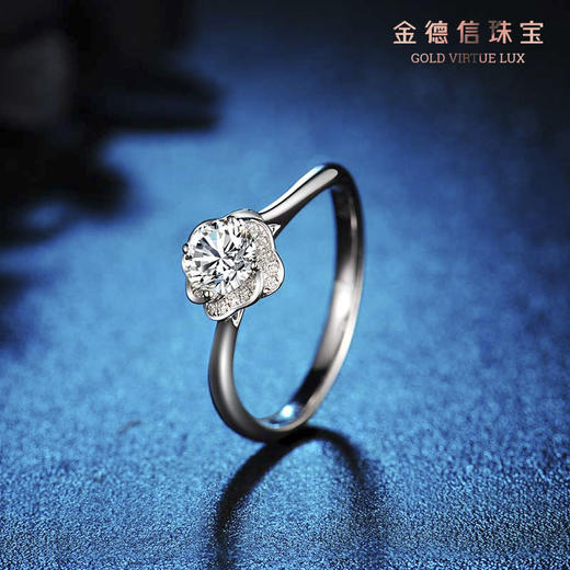 iten十心十箭au750钻石女戒