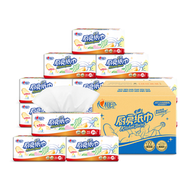 心相印 吸油纸厨房纸 厨房用纸抽纸吸水纸 加厚擦手纸 厨房纸巾 70抽*12包（整箱售卖）（新老包装随机发货）