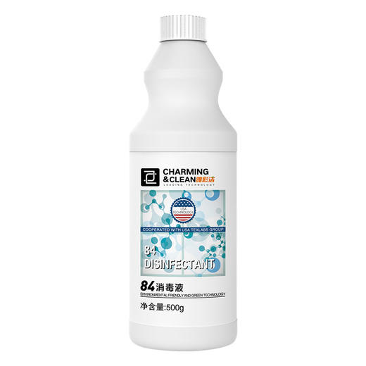 雅彩洁（YACAIJIE ） 84消毒液水家用500g浓缩原液 室内空气消毒学校办公室公共场所 八四消毒喷雾 商品图0
