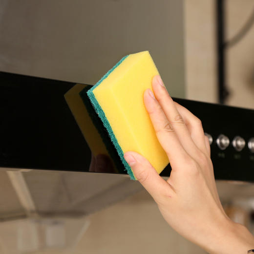 美丽雅 洗碗海绵厨房抹布百洁布洁净去污去油海绵擦刷碗布清洁布6片装 商品图4