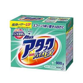 日本进口KAO花王洁霸 去污净白 酵素洗衣粉900g