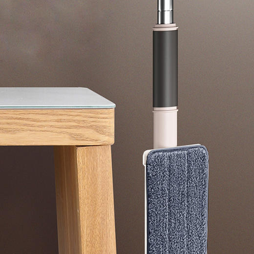 佳佰平板拖把 自动回弹平拖 免手洗拖把家用吸水地拖墩布 干湿两用拖把网红旋转拖布TB200 商品图7