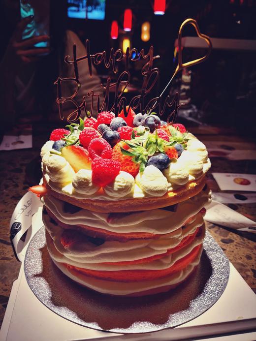 （C029) Couleur Violet 梅子天然淡奶油裸蛋糕【加高款】 商品图3