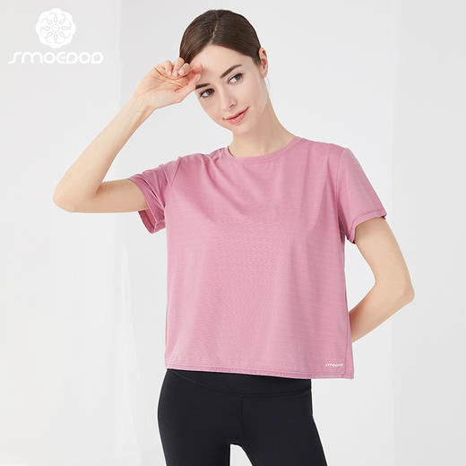 水沐伊朵瑜伽短袖5512 商品图5